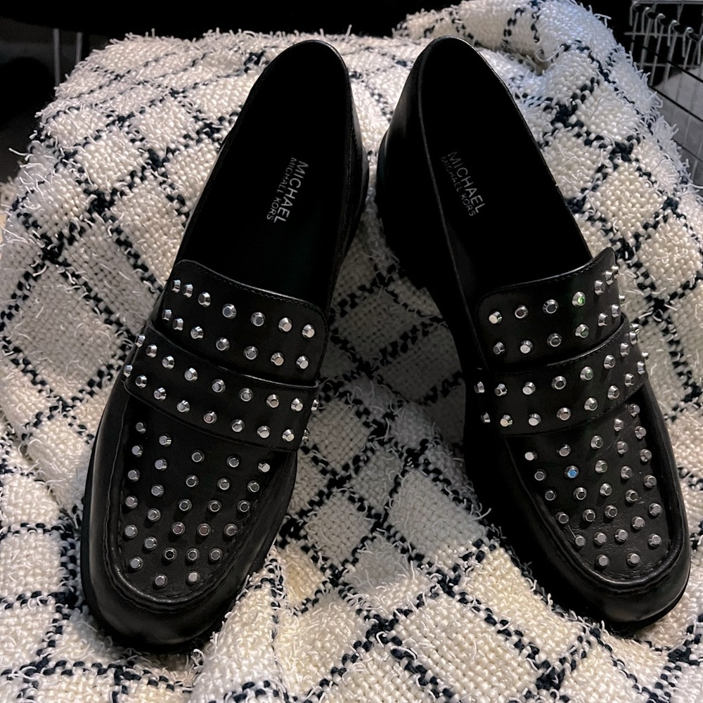 Michael Kors studded loafers
